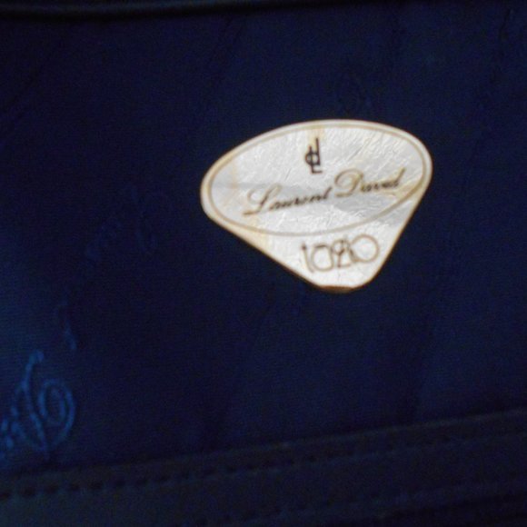 Nwt LAURENT DAVID Large Navy Travel Bag - Picture 2 of 8